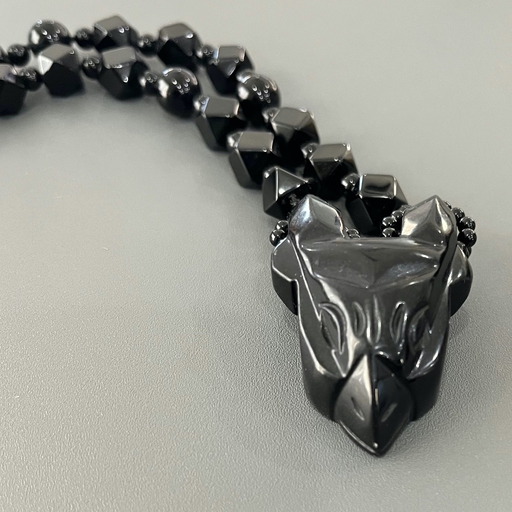 Onyx Beaded Necklace